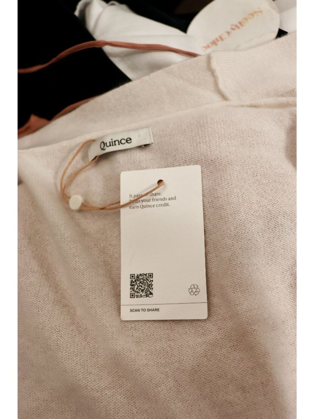 Quince Mongolian Cashmere Robe, One Size NWT - Picture 5 of 5